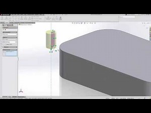 SOLIDWORKS Quick Tip - Using a Concane Body for a Sweep Cut