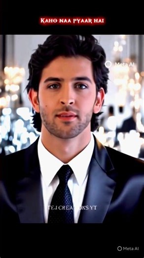 💖 Hrithik & Ameesha Romantic Dance 😍 | Kaho Naa Pyaar Hai | AI Shorts