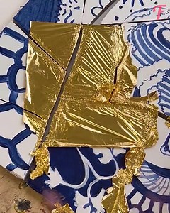 A broken tile in a rented flat fixed with crafty ingenuity. | Fabiosa Australia