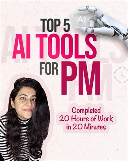 Top 5 AI tools for Product Managers. When and How to use them. #aitools #productmanagement