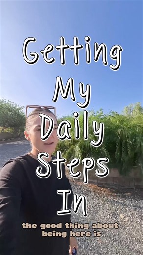 Check out how I used to get my daily steps and exercise in AT THE RANCH! 🏃‍♀️ #running #ranchlyfe