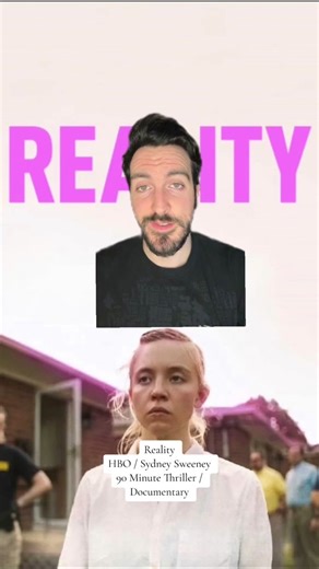 HBO’s Reality tells an important story, while also giving 3 talented actors to shine in a film that relies heavily on their performances. Sydney Sweeney had a huge year with the success of Anyone But You, but this is without a doubt the best performance of her career, and I haven’t heard enough people talk about it. #sydneysweeney #hbo #hbomax #hulu #streaming #movies #movierecommendation #greenscreen #fyp #movietok #anyonebutyou