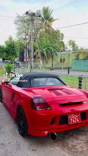 මෙව්වා නම් දුවන්නේ නැ ඉතින්🤭❤️ #fypシ゚ #foryou #foryoupage #toyotamrs #mrsspyder #toyotamr2 #srilankan_tik_tok🇱🇰 #viraltiktok #onemillionaudition #tiktok #capcut