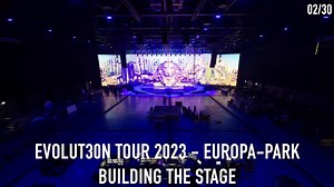 6.5K views · 441 reactions | EVOLUT30N TOUR 2023 - EUROPA-PARK - BUILDING THE STAGE 02/30 EVOLUT30N – LIVE IN BERLIN AVAILABLE ON DVD / BLU-RAY / USB-STICK https://lnk.to/EVOLUT30N_LiveInBerlin | DJ BoBo | Facebook