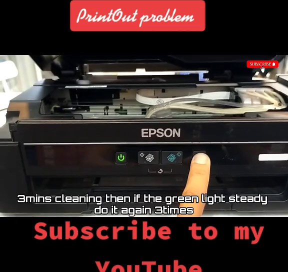 Epson L360 printout problem #diy #tutorial #jumarmarcoytchannel