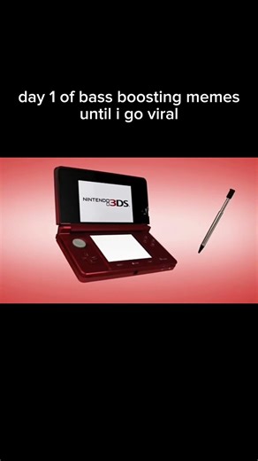 bass boosting memes day 1 #memes #bassboosted #funny #3ds #nintendo #games #shorts