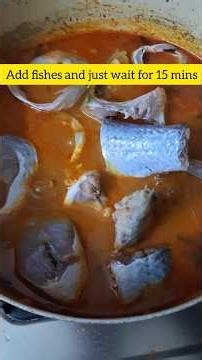 Village Style Fish Curry 🐟🔥 | Simple & Spicy Recipe #shorts #fish #recipe