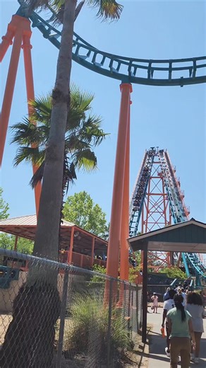 5.6K views · 57 reactions | Boomerang at Wild Adventures #RollerCoasterRide #amusementpark #WildAdventures | In The Loop | Facebook