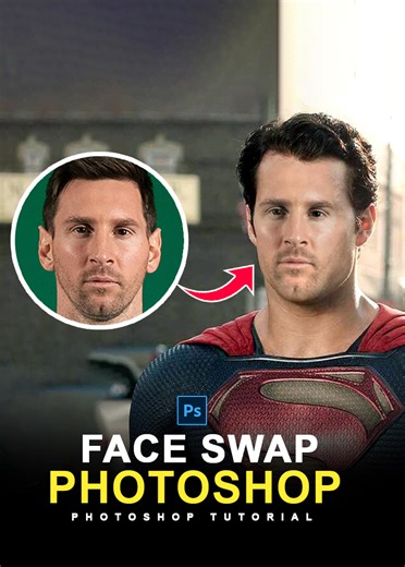 426K views · 2.6K reactions | Easy Way Face Swap in Photoshop | Photoshop Tutorial #faceswap #photoshoptutorial #photoshopshorts #photoshop #photoshop | Graphics Solution Tricks | Facebook