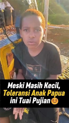 The Tolerance of This Papuan Child Is Truly Amazing‼️#Short #uniqueinfo #uniquefact #worldinfo #n...