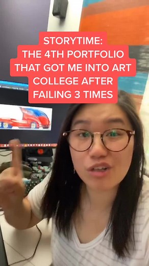 Storytime: The 4th Portfolio That Got Me into Art College | Concept Art