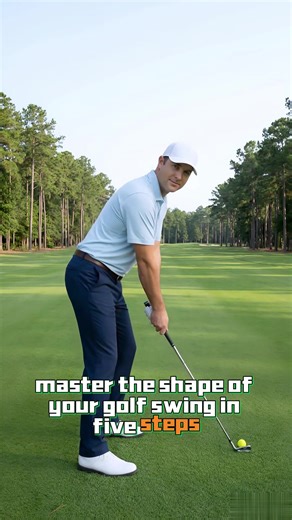 Mastering the golf swing posture in just 5 steps.#golf #golfcoach #golfinstruction #golftiktok #golfvideos