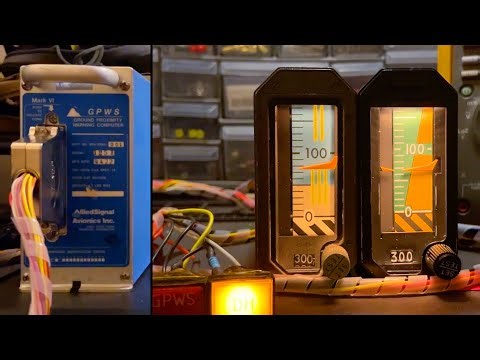 01 - Rockwell Collins 339H-2/6 & TRT AHV.5-221 Radio Altimeter Indicators with MKVI GPWS Computer