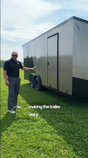 Aluminum Enclosed Car Hauler