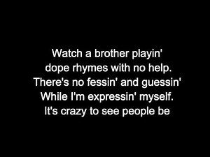 N.W.A. - Express Yourself [LYRICS]