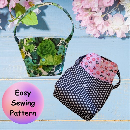 Small Purse Sewing Pattern PDF - Beginner Handbag Tutorial - Etsy
