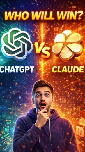 aimaster.labs on Instagram: "COMMENT “AI” 🔥 (This debate decides your productivity in 2026) Everyone is using AI chatbots right now… But almost nobody knows which one is actually better 👇 ChatGPT vs Claude — the two most powerful AI assistants in the world. So which one should you use? Here’s the real difference 👇 • ChatGPT = best for coding, plugins, tools, and workflows • Claude = best for writing, long documents, and reasoning • ChatGPT wins on speed + integrations • C