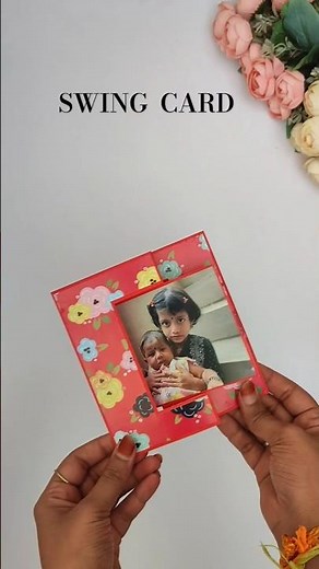 How to make Swing Card | DIY Swing Card #DIYSwingCard #SwingCard #DIYCard #YouTubeShorts #shortsfeed