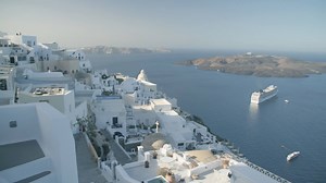 The secrets of Santorini await! Now on Ocean Treks with Jeff Corwin. | Ocean Treks with Jeff Corwin