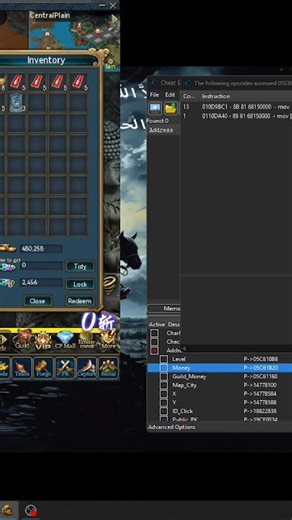 Cheat engine Conquer online