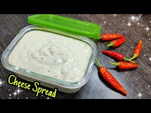 Cheese Spread Recipe | How To Make Cheese Spread At Home | Homemade cheese Spread