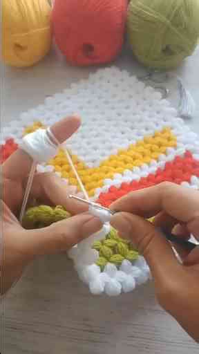 Beginner-Friendly Puff Stitch Knit Design