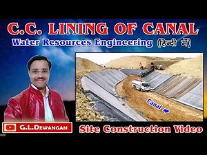 Canal CC Lining (As Per Site Construction Video)
