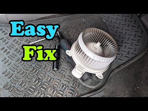 2011-2020 Toyota Sienna Blower Motor Replacement DIY How To