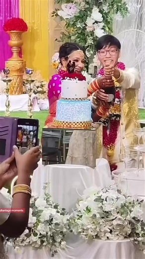 Funny Moments: Chinese Groom Weds Indian Bride | Marriage Moments