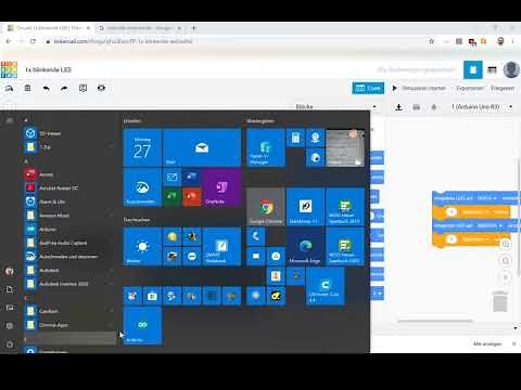 3 Tinkercad-Code auf den Arduino spielen - Arduino mit Tinkercad programmieren
