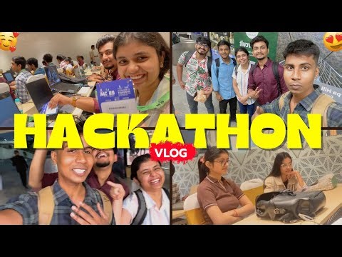 I Survived My FIRST Hackathon! 💻 Chaos, Coding & Fun | Hackathon Vlog