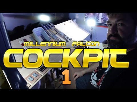 Millennium Falcon Cockpit Build Part 1 - Star Wars DIY