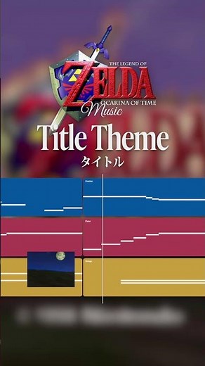 【原音再現】“Title Theme” – Ocarina of Time | Recreation #zelda #nintendo #vgm #logicprox #shorts