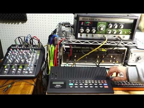 Yamaha RX17   Roland RE 201 JAM