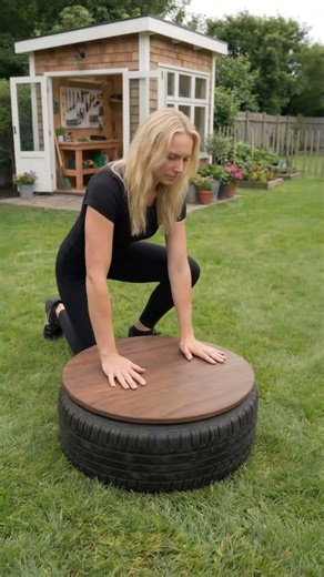 I Made Incredible Benches from Old Tires