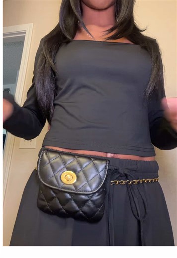 Stylish Quilted Waist Bag for Everyday Use