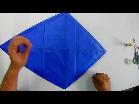 PASO A PASO COMO HACER UN COMETA / step by step how to make a comet