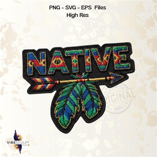 Native Indian American SVG PNG EPS Indigenous Tribes Strong Nations Graphic Digital Design - Etsy