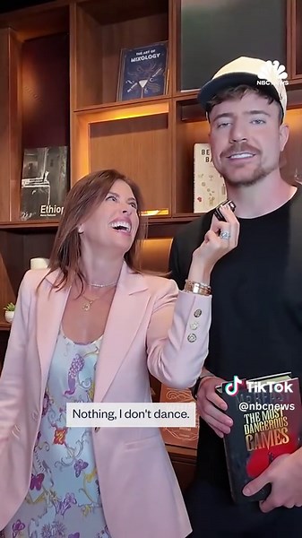 NBC News' Chloe Melas met up with @MrBeast to talk about his new book,