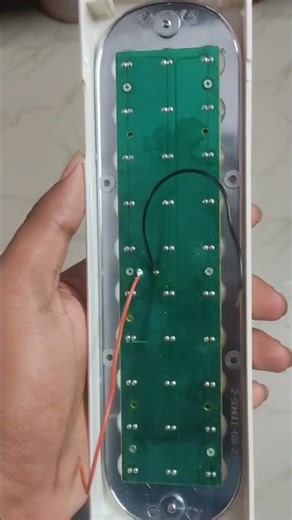 how to repair emergency torch light #repair #diy #ledlights#trending