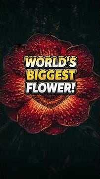 "Rafflesia arnoldii: The Corpse Flower | World’s Largest Bloom"