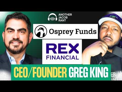Future of Bitcoin, Leveraged Options, Thematic ETFs, REX Financial - w/ CEO & Founder Greg King