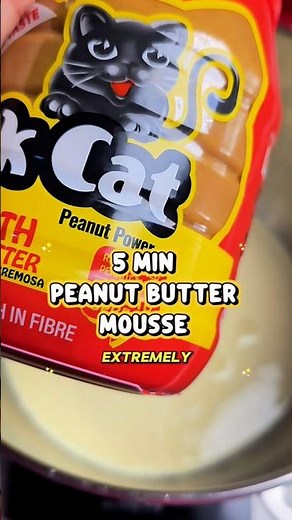5 min Peanut Butter Mousse Recipe