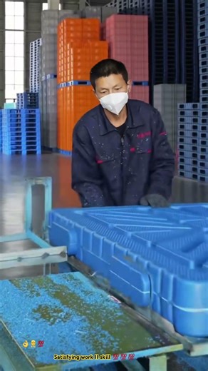 🧩🎗️Plastic box process after finish molding : Best Skilled Worker