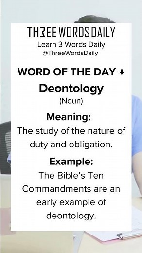 Learn what Deontology means.