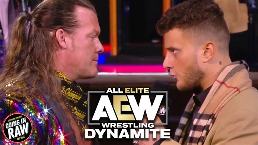 Covering AEW Dynamite building Jericho versus MJF at Full Gear (1 of 4)