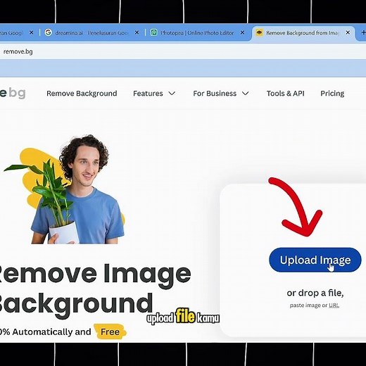 Remove Photo Background in 5 Seconds! 100% Free, No App Needed! #PhotoEditing #RemoveBG #QuickTrick