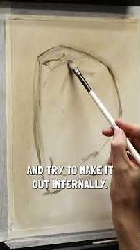 Step Back Often - Don’t Paint with Your Nose on the Canvas #artinstruction #beginnerarttips