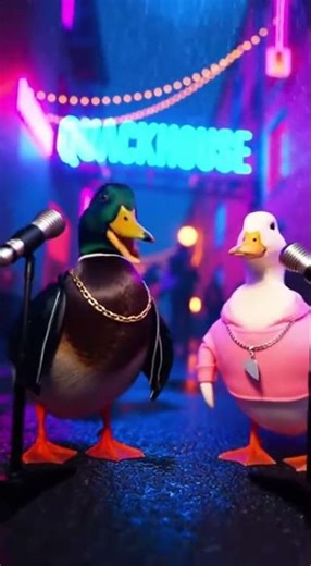 #funny #ducks #rapping #cool #drip #trap #ganstarap #crazy #alleyway #funnyducks #anmaition