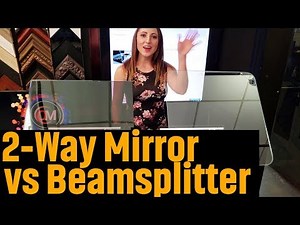 Teleprompter Mirror vs 2-Way Mirror